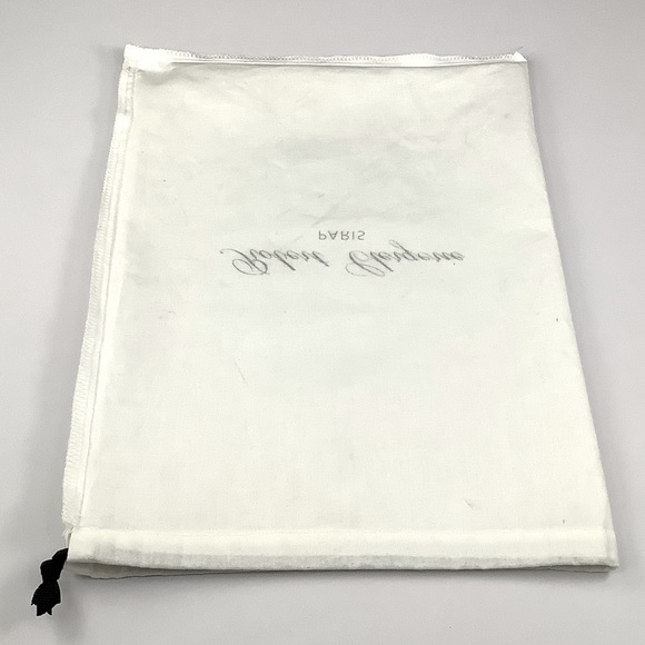 Robert Clergerie Paris White Drawstring Dust Bag - Picture 4 of 7